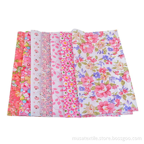 Cotton Woven Poplin Small Batch Custom Print Fabric